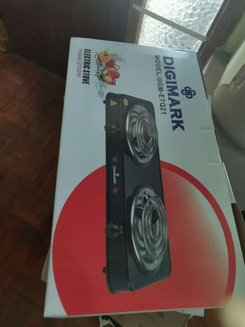 Freestanding 2 PLATE DIGIMARK SPIRAL STOVES was sold for R100.00 on